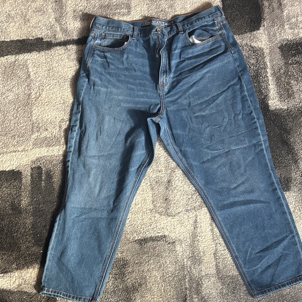 American Eagle Outfitters Blue Relaxed Jeans